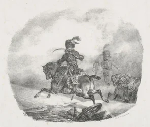 Oficer artylerii lekkiej Gwardii Cesarskiej (Light Artillery Officer of the Imperial Guard)