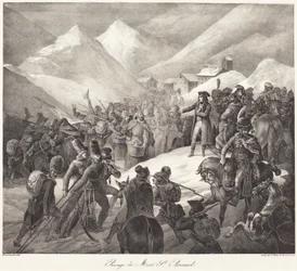 Passage du Mont St. Bernard (Armia Napoleona przekraczająca Przełęcz św. Bernarda)
