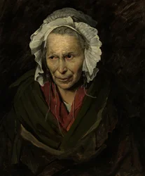 Portret obłąkanej kobiety