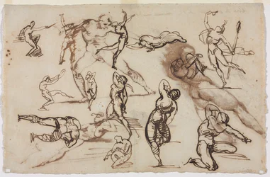 Arkusz szkiców (verso)