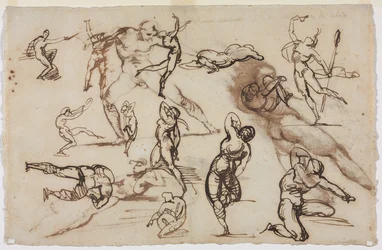 Arkusz szkiców (verso)