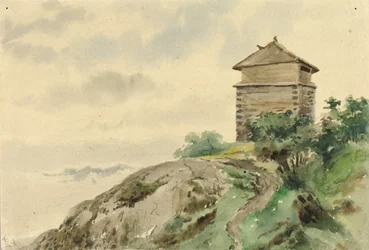Block House, Alaska, 1887.