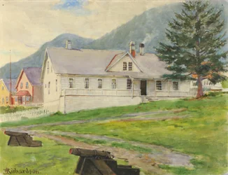 Dawny Dom Gubernatora, Sitka, 1905.