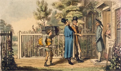 Ilustracja z „Życia aktora”, wyd. 1825.