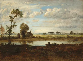 Pejzaż z wioślarzem, ok. 1930 r. 1860.