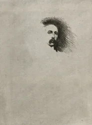Portret Basila Gotto (wersja czarno-biała)