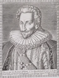 Henryk IV (1553-1610) jako król Nawarry, 1589