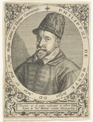Portret kompozytora Philippe de Monte (1521-1603)