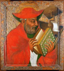 Święty Hieronim (tempera na drewnie)