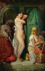 Łaźnia w Haremie, 1849
