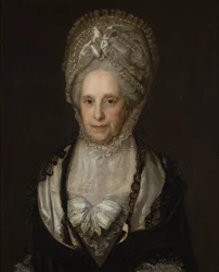 Portret "Miss Danet" (olej na płótnie)