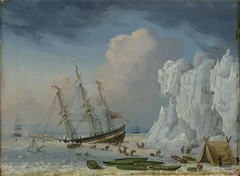 Złapany w lód