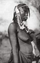 Arabka z Południowego Sudanu, Abu Matarik do Halfa, Sudan, 1925 1927.