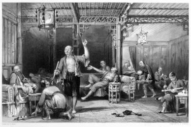 Chińscy palacze opium, 1843