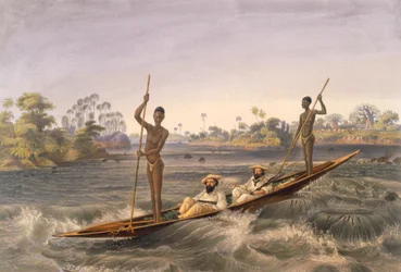 Zanjueelah, przewoźnik na bystrzach, opublikowano w 1865.