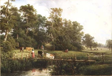 Rustykalny most, Stoneleigh Park