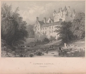 Zamek Cawdor, Narnshire (wyd. G. Virtue); strona 59 (tom pierwszy)