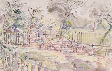 Zanurzanie owiec, New Street, Ridley, 1941