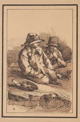 Postacie rustykalne: Dwóch chłopców, 1801.