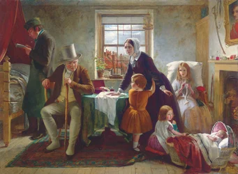 Milczenie czystej niewinności przekonuje tam, gdzie mowa zawodzi, 1855