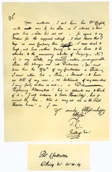 List Thomasa Chattertona do Williama Barretta, 1769