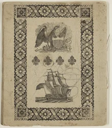 Bez tytułu ("Fragmenty sztuki kolorowania"), ok. 1825 (pióro i tusz na papierze)