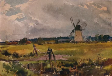Wiatrak, c1890