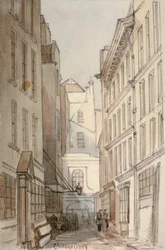Zmień Aleję, City of London, 1850
