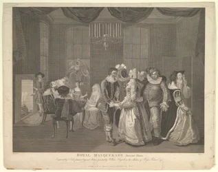 Royal Masquerade Somerset House, 21 października 1805 r.