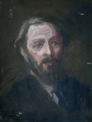 Portret rzeźbiarza Pier Pander (1864-1919)