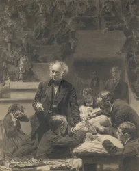 Klinika Grossa, 1875-76.
