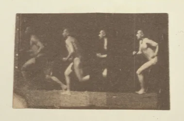 Fotografie Marey Wheel Thomasa Eakinsa, 1884.