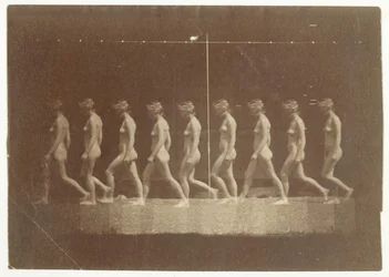 Fotografie Marey Wheel niezidentyfikowanego modelu, 1884.