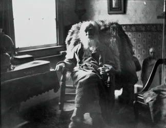 Walt Whitman w Camden, NJ, c. 1891.
