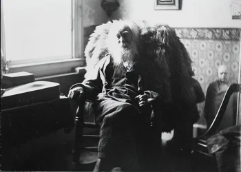 Walt Whitman w Camden, NJ, c. 1891.