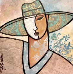 Style and Finesse, 2019 (technika mieszana na płótnie)