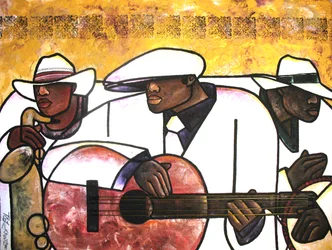 Supreme Players, 2007 (mieszane media na płótnie)