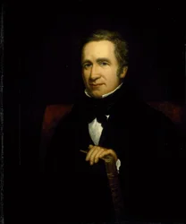 Portret Sir Josepha Paxtona, ok.1844 (olej na płótnie)