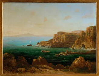 Zatoka Sorrento, Włochy (obraz na płótnie)
