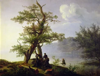Polowanie na ptactwo wodne, 1828