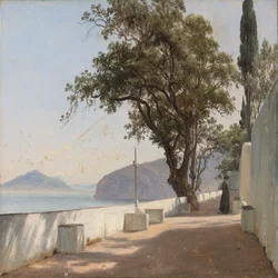 Taras z dębem, Sorrento