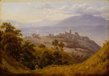 Widok na Olevano