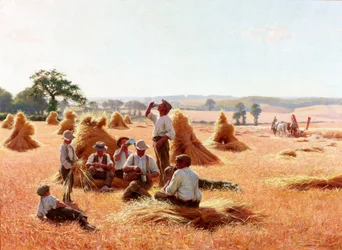 Kombajny odpoczywające, 1898