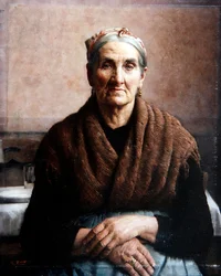 Madame Dafashno (olej na płótnie)