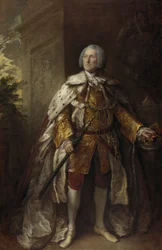 John Campbell, 4. książę Argyll, około 1693 - 1770. Żołnierz