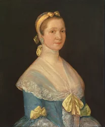 Pani Prudence Rix (1708-83) ok. 1756 (olej na płótnie)