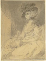 Pani Sarah Siddons, 1785.