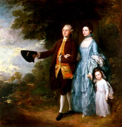 Rodzina Byamów autorstwa Thomasa Gainsborough