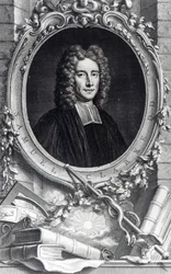 Samuel Clarke, grawerowany przez Jacobusa Houbrakena, c.1737-48
