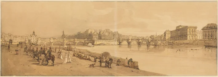 Widok na Pont Neuf, mennicę itd.: tablica 8